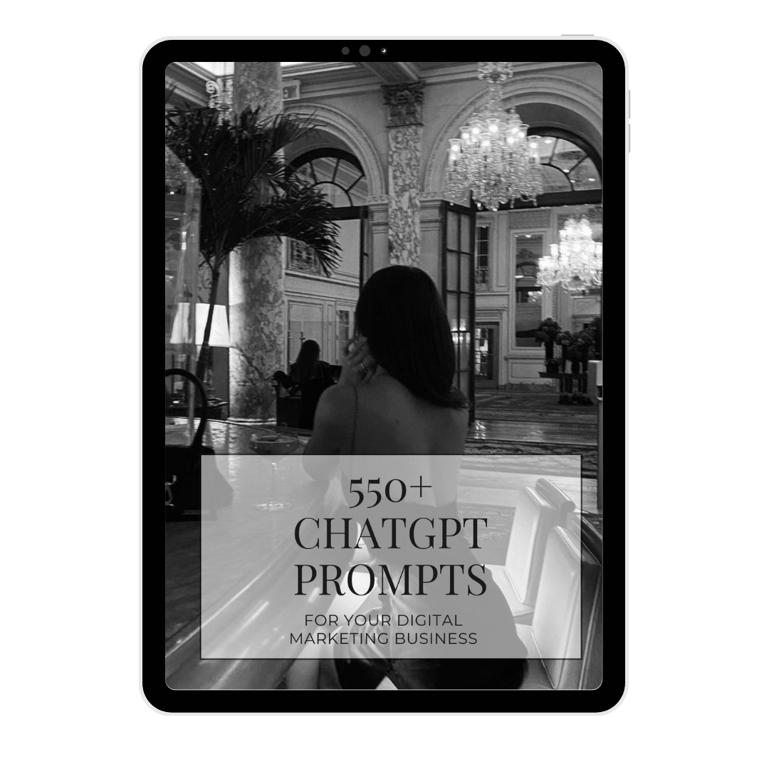 Guidebook of 550+ Chat GPT Prompts for Digital Marketing