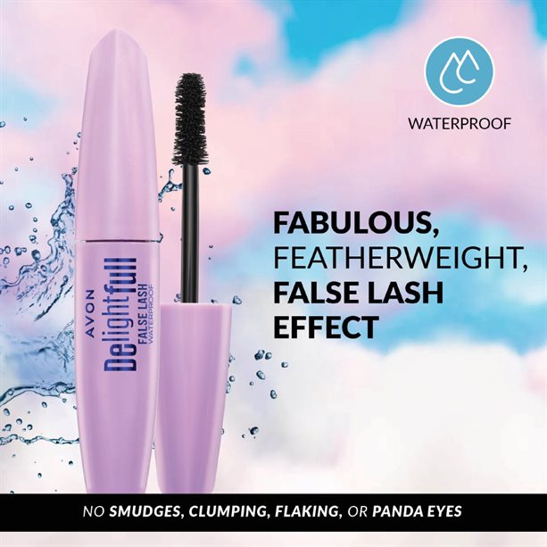 Avon Delightfull Waterproof False Lash Mascara 10ml