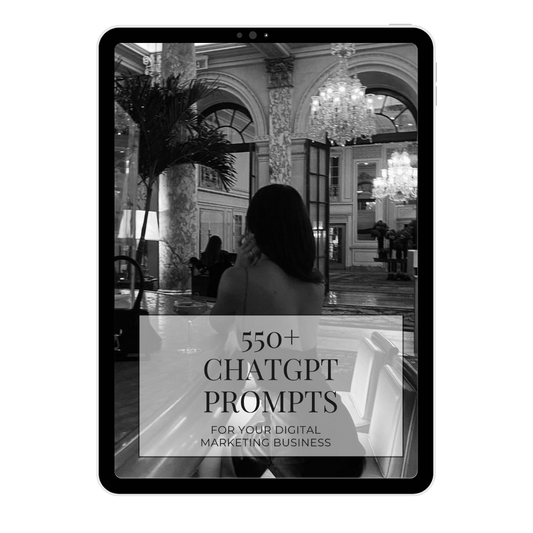 Guidebook of 550+ Chat GPT Prompts for Digital Marketing